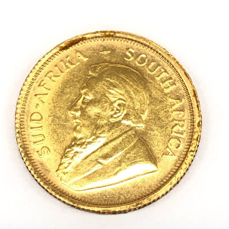 K22 south Africa also peace country Crew Galland gold coin 1/10oz 1984 total -ply 3.4g[CDAX8048]