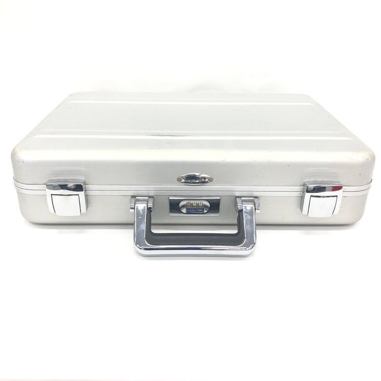 ZERO HALLIBURTON Zero Halliburton attache case silver color [CDBC7002]