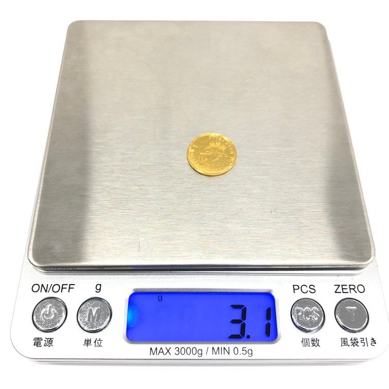 K24IG Canada Maple leaf gold coin 1/10oz gross weight 3.1g[CDBD7083]