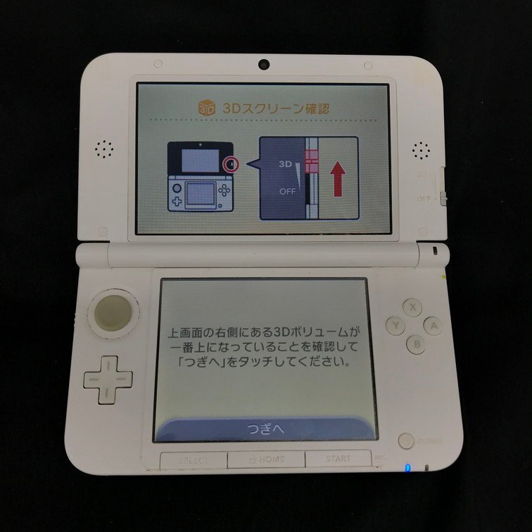 Nintendo 任天堂 ニンテンドー 3DS LL ホワイト SPR-001 初期化済 箱付【CEAE8023】の画像6