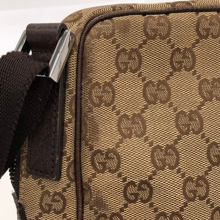 GUCCI グッチ GGキャンバス ショルダーバッグ 122759【CEAF3024】の画像9