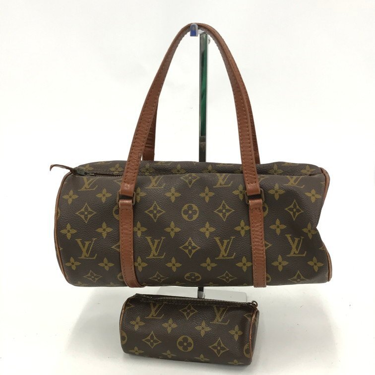 LOUIS VUITTON ルイヴィトン モノグラム パピヨン30 M51365 ポーチ付き【CEAH6044】の画像1