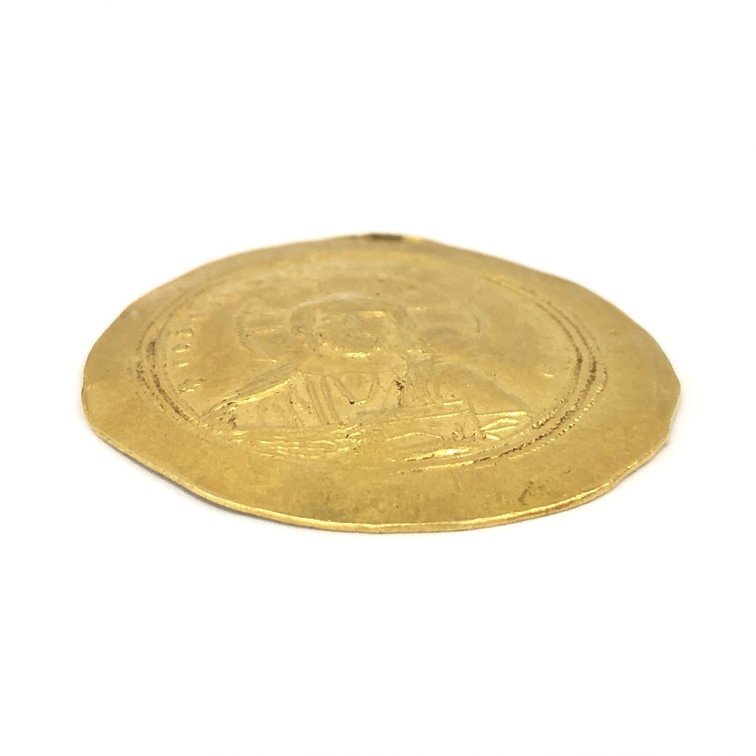 K22　ビザンツ帝国　コンスタンティヌス9世　金貨　総重量4.4g【CEAB6030】_画像3
