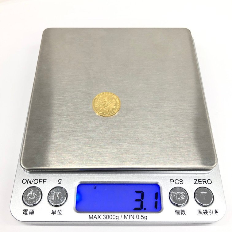 K24IG we n gold coin is - moni -1/10oz 1996 gross weight 3.1g[CEAA7073]