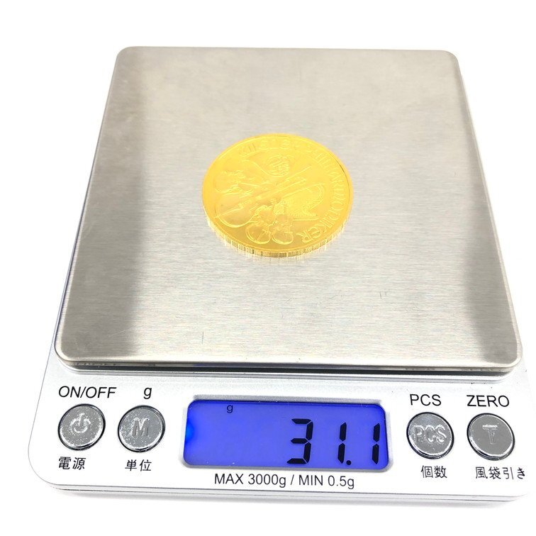 K24IG ウィーン金貨 ハーモニー 1oz 2012 総重量31.1g【CEAG7082】の画像8