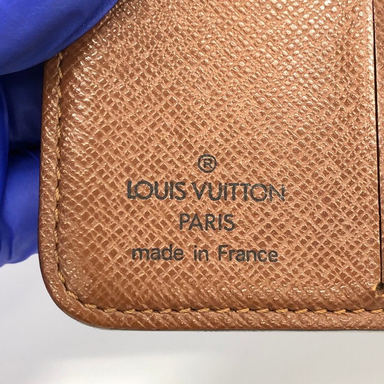 LouisVuitton　ルイ・ヴィトン　財布　モノグラム　コンパクトジップ　M61667/CT0094【CEAI6013】_画像6