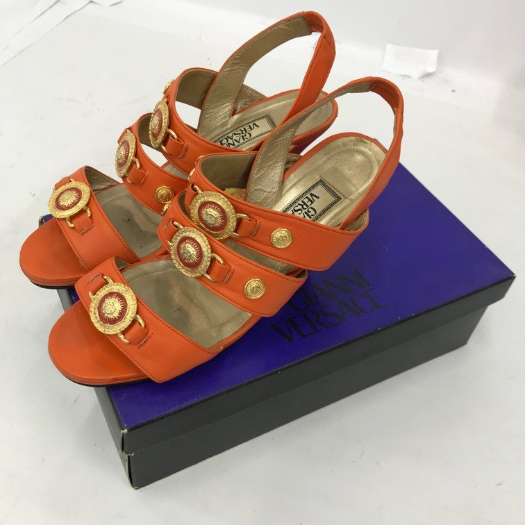 パンプス サンダル おまとめ Salvatore Ferragamo/GIANNI VERSACE/Tory Burch【CEAJ4011】_画像3