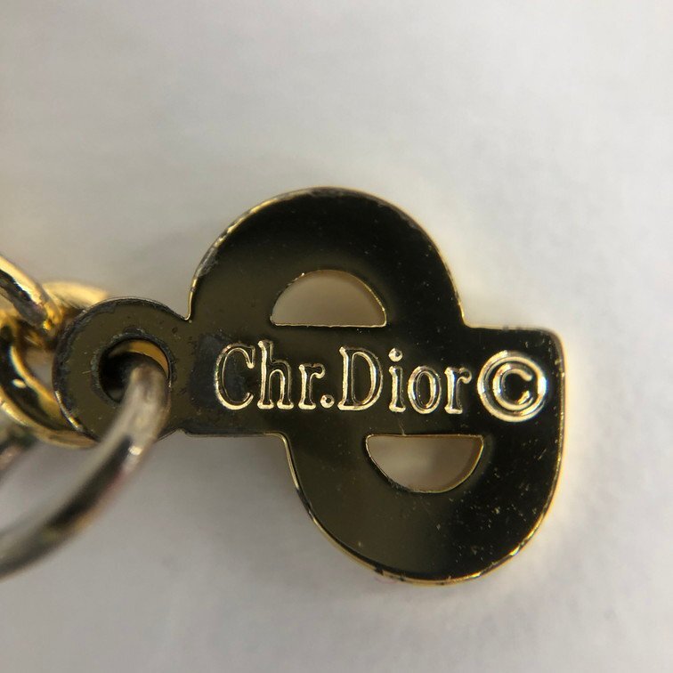 Christian Dior　クリスチャンディオール　ネックレス　ラインストーン付き【CEAJ9049】_画像6