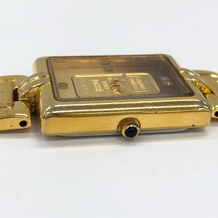 CREDIT SUISSE クレディ スイス 腕時計 FINE GOLD 999.9刻印 FK CREDIT SUISSE クレディ スイス 腕時計 FINE GOLD 999.9刻印 FK