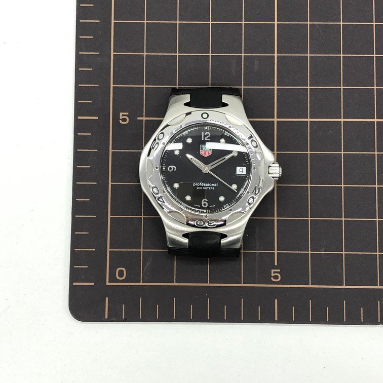 TAG HEUER タグホイヤー 腕時計 キリウム WL1112-0 MP9976 クオーツ 箱付き 不動品【CEAL0030】_画像5