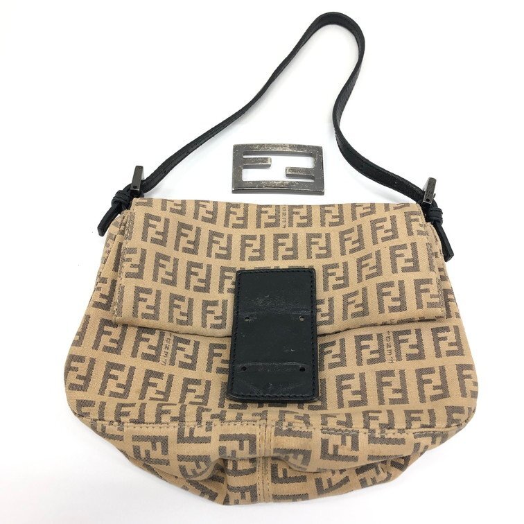 FENDI　フェンディ　ショルダーバッグ　ズッカ【CEAL7019】_画像1