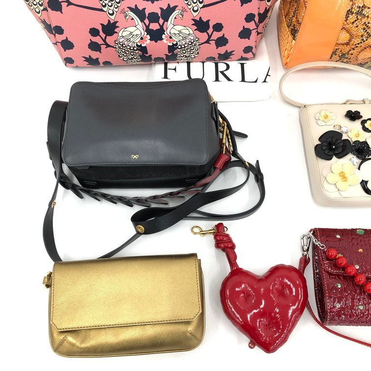 ブランドバッグ 財布 おまとめ 6点セット FURLA / COTOO / ANYA HINDMARCH 他【CEAL4007】_画像5