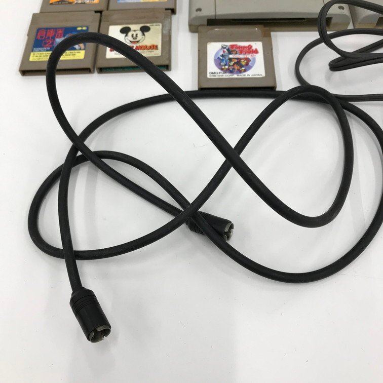 Nintendo Super Famicom body SHVC-001 / Famicom body HVC-001 / AC adapter -/ soft other . summarize set [CEAL9018]
