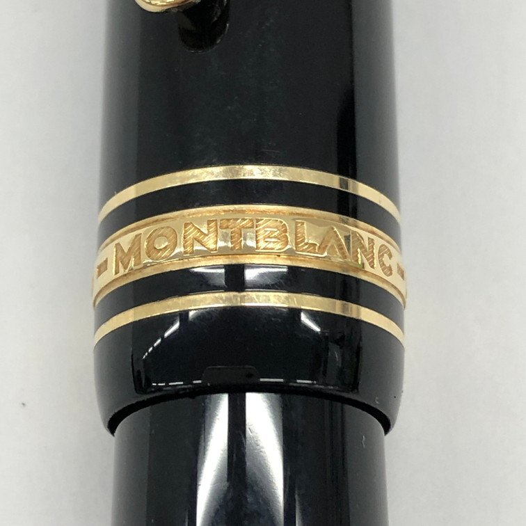 MONTBLANC モンブラン 万年筆 マイスターシュティック No.146 4810 ペン先14K/585 【CEAL0037】_画像6