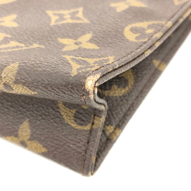 LOUIS VUITTON ルイ ヴィトン モノグラム ポッシュトワレット26 M47542/TH0910 ポーチ【CEAL4054】_画像5