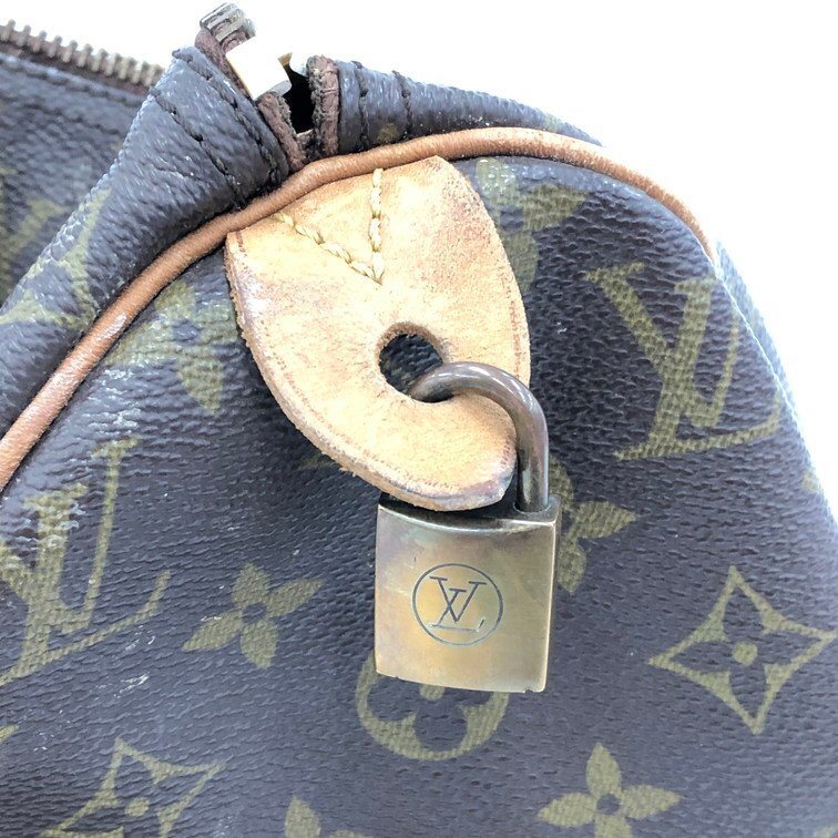 LOUIS VUITTON ルイヴィトン モノグラム スピーディ40 M41522 ハンドバッグ【CEAL4055】_画像3