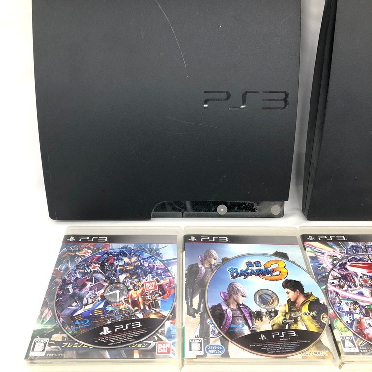 SONY PlayStation 3 PS3 本体 CECH-2500A / CECH-2000B ソフト コントローラー まとめ 未初期化 ジャンク【CEAM0009】_画像2