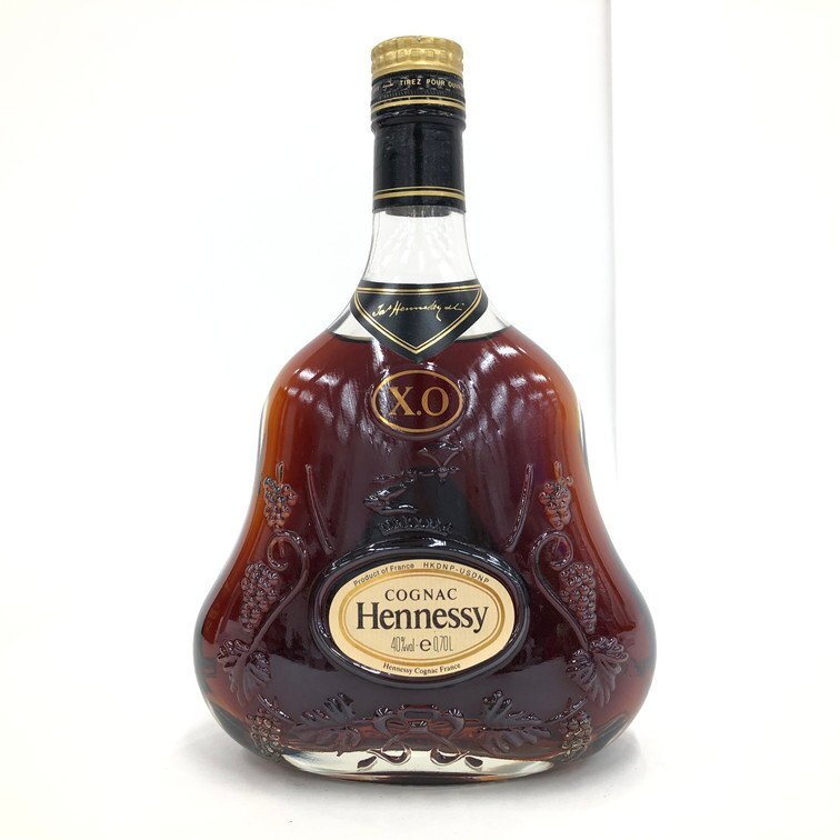 Hennessy　ヘネシー　コニャック　X.O　700ml　40％　国外酒　未開栓　箱付き【CEAM3007】_画像2