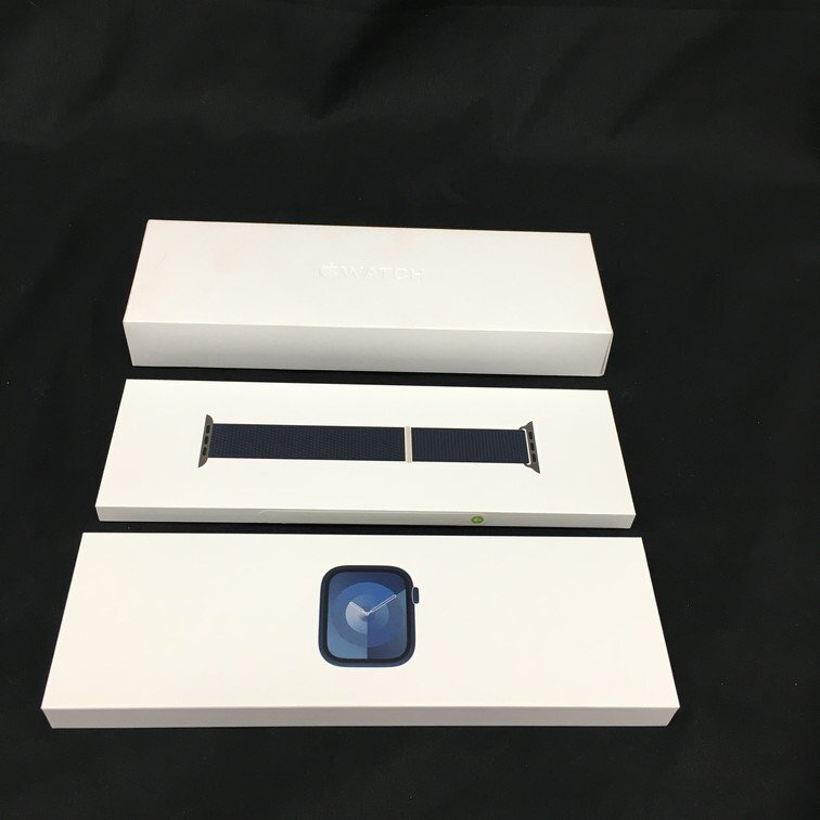 アップルウォッチ Apple Watch Series 9 41mm GPSモデル A2978 / MR8Y3J/A ミッドナイト 未開封品【CEAM7048】_画像2