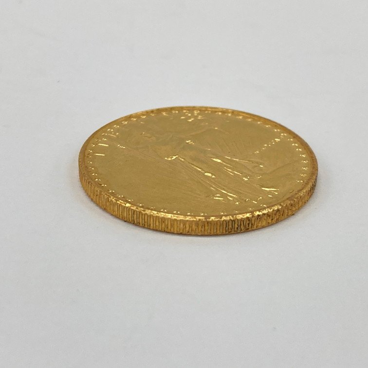 K22 America Eagle gold coin 1/2oz 25 dollar gross weight 17.0g[CEAM9038]