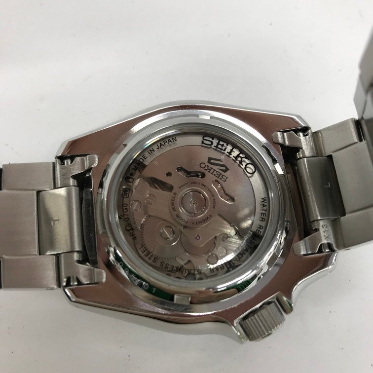 SEIKO セイコー SS 4R36-07G0 自動巻き 箱 余りコマ 稼働【CEAN8046】_画像5