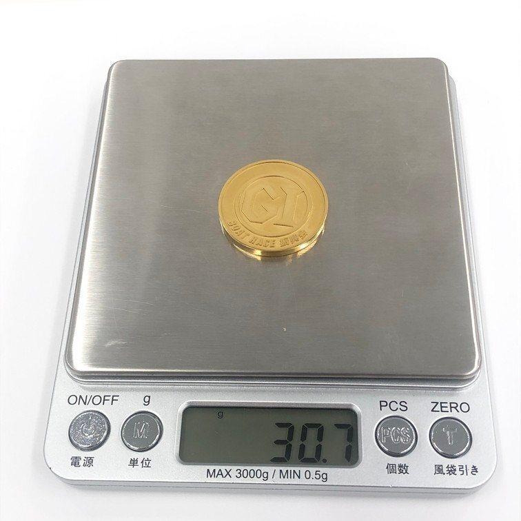 K24　純金メダル　ボートレース振興会　999刻印　総重量30.7g【CEAH0012】_画像8