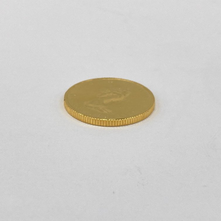 K24IG　カナダ　メイプルリーフ金貨　1/4oz　1982　総重量7.8g【CEAM9021】_画像3