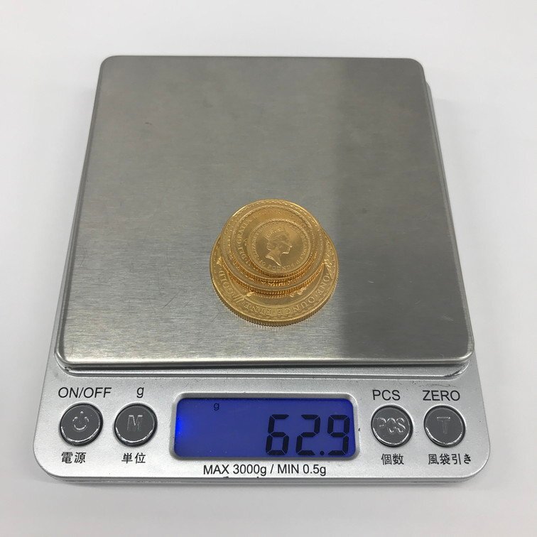 K22 ブリタニア金貨 4点セット 62.9g【CEAL8011】_画像6
