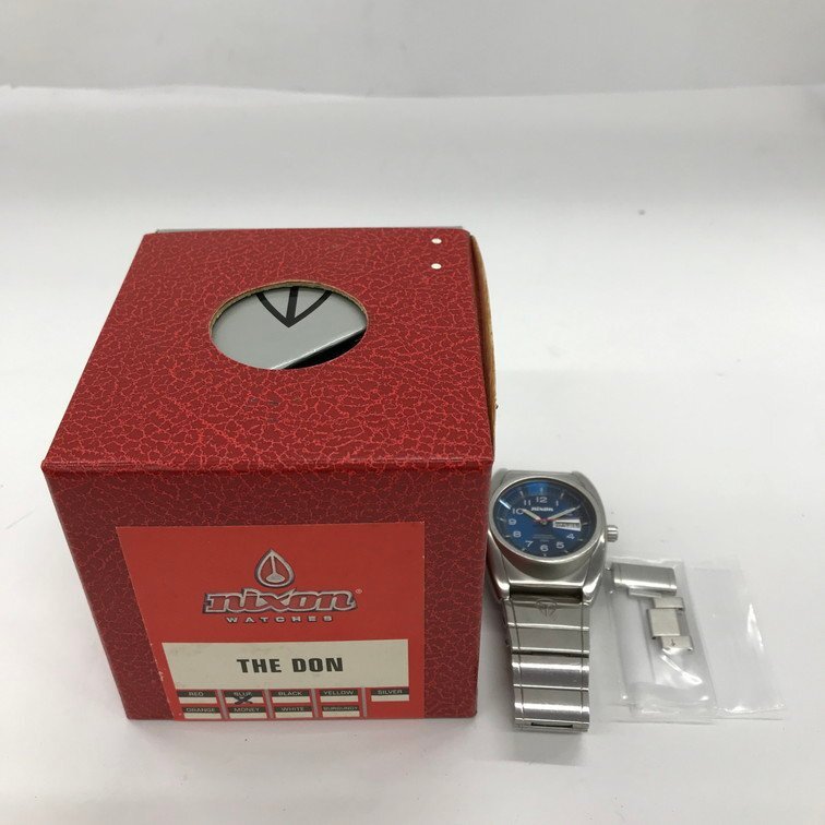 nixon Nixon SS THE DON quarts clock immovable koma box [CEAN8025]