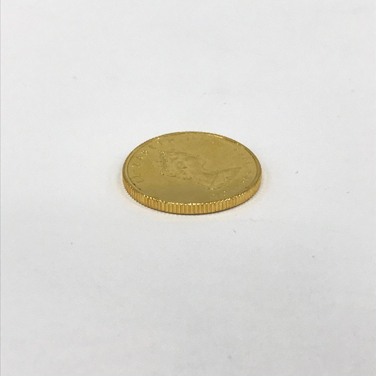 K24 純金 メイプルリーフ金貨 1/4オンス 7.8g【CEAL8033】_画像3