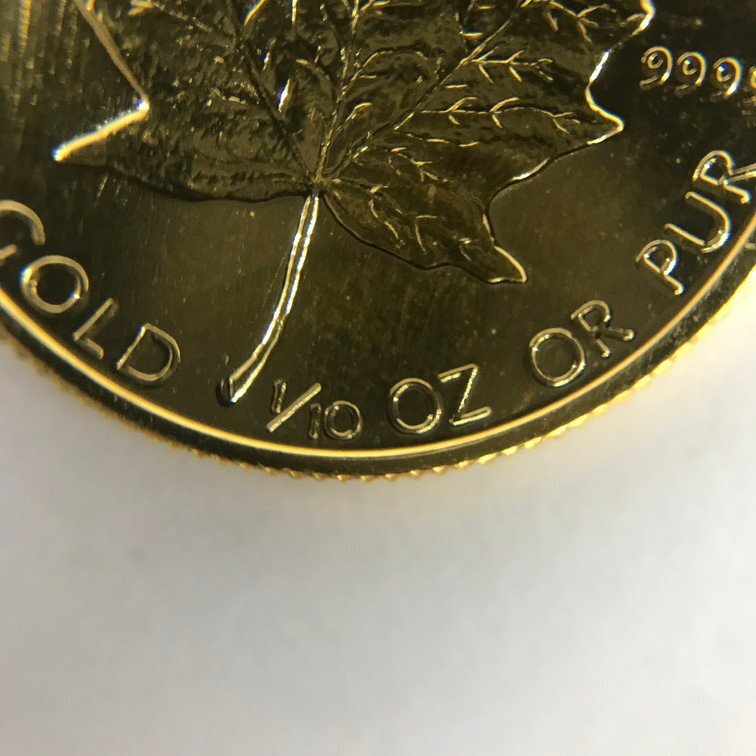 K24 純金 メイプルリーフ金貨 4点セット 総重量57.4g【CEAL8017】_画像6