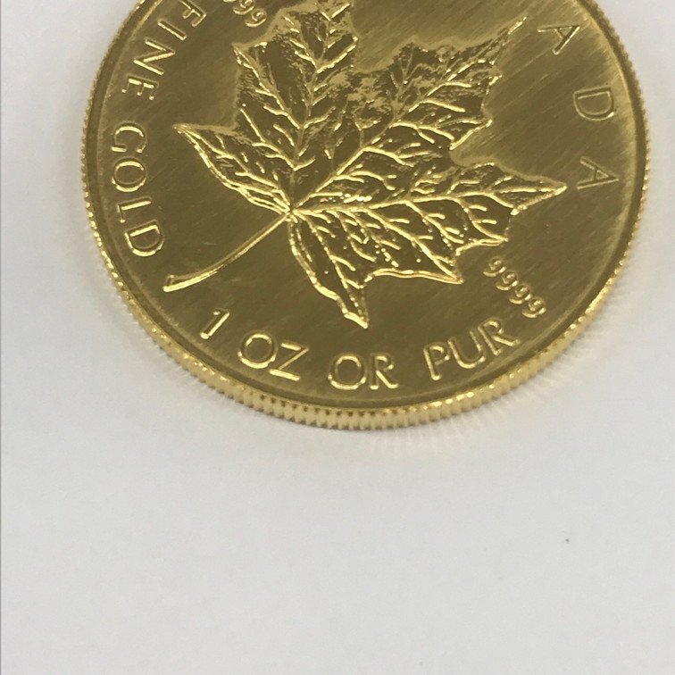 K24 original gold Maple leaf gold coin 1 ounce 31.1g[CEAL8002]