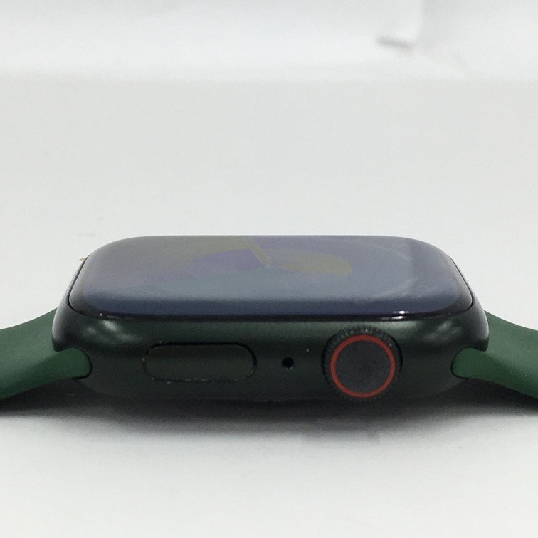 Apple Watch Series 7 45mm GPS+Cellular A2478 / MKJR3J/A зеленый 32GB принадлежности с коробкой первый период . завершено [CEAP7018]