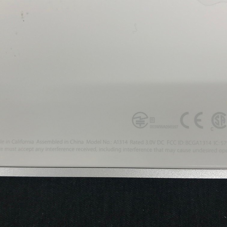Apple Apple wireless key board A1314 electrification 0 [CEAO8030]
