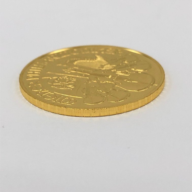 K24IG オーストリア ウィーン金貨 ハーモニー 1oz 総重量31.2ｇ【CEAQ9055】_画像3