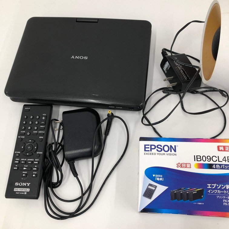 SONY DVD player / Walkman /maxell speaker etc. consumer electronics . summarize [CEAP3004]