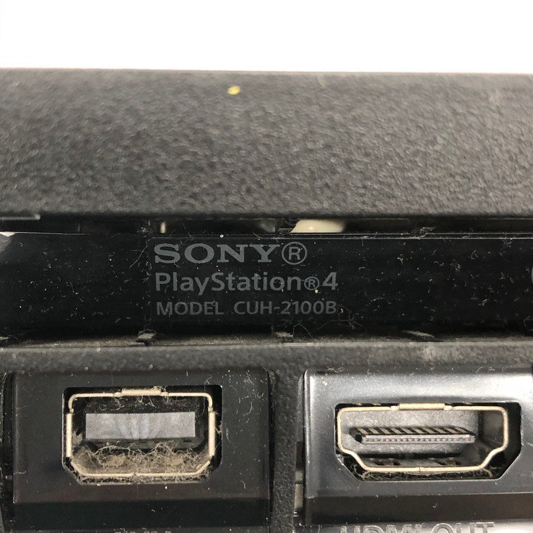 SONY ソニー PlayStation4 プレイステーション4 PS4 本体 CUH-2100B 初期化済 箱付【CEAR1001】_画像6