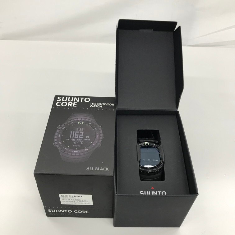 SUUNTO CORE 腕時計 デジタル 不動品 箱付き【CEAS8036】_画像7