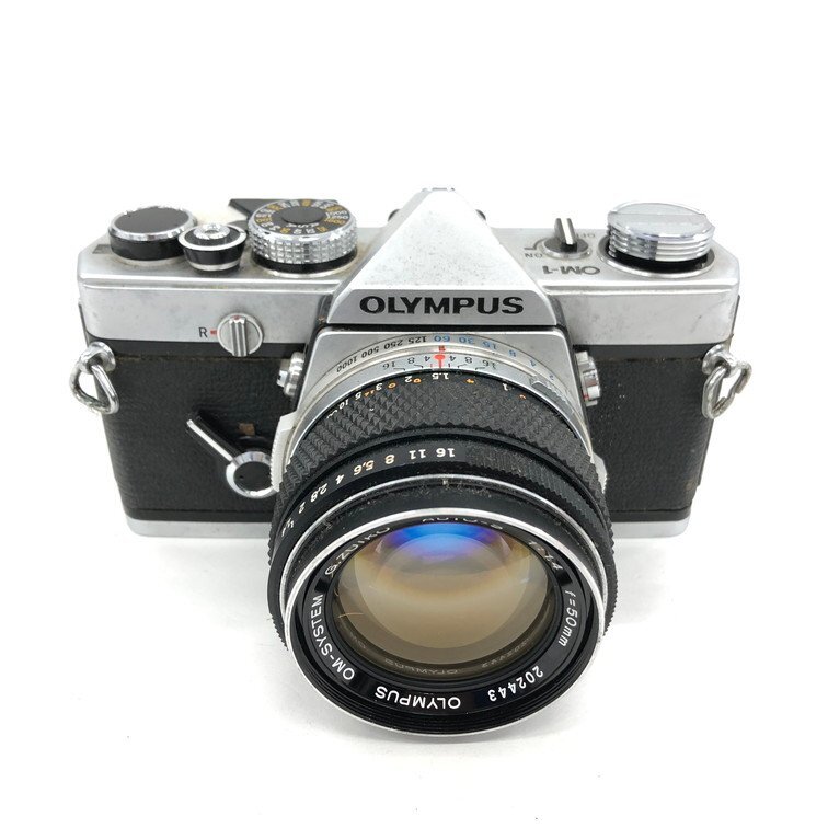 OLYMPUS オリンパス OM-1 一眼レフ フィルムカメラ/ レンズ G.ZUIKO AUTO-S 1:1.4 f=50mm【CEAT1028】_画像1