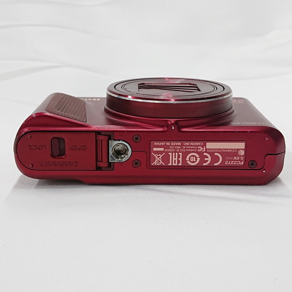 Canon　キヤノン　PowerShot SX720 HS (PC2272)　通電確認済み　ジャンク【CEAI0003】_画像5