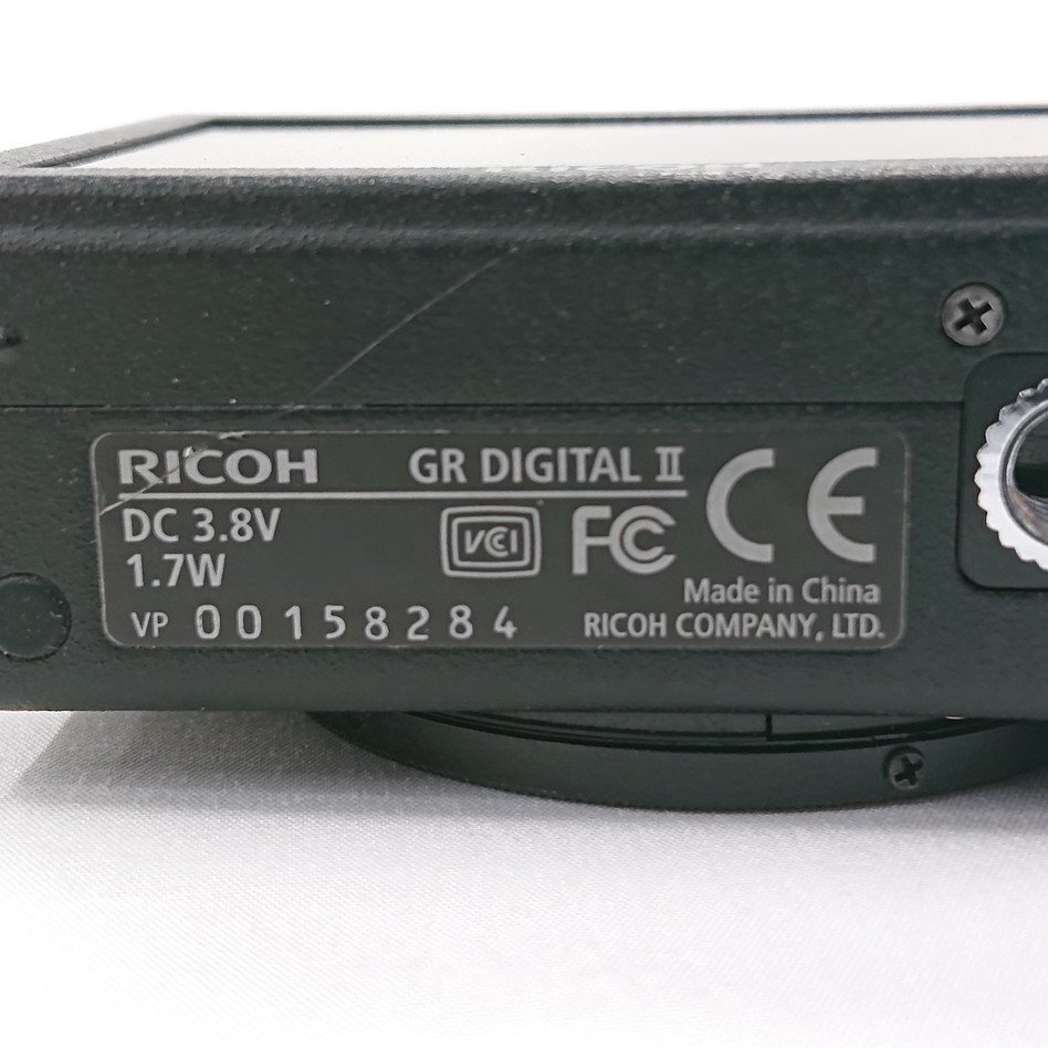 RICOH Ricoh RICOH GR DIGITAL II электризация не проверка [CEAI0009]