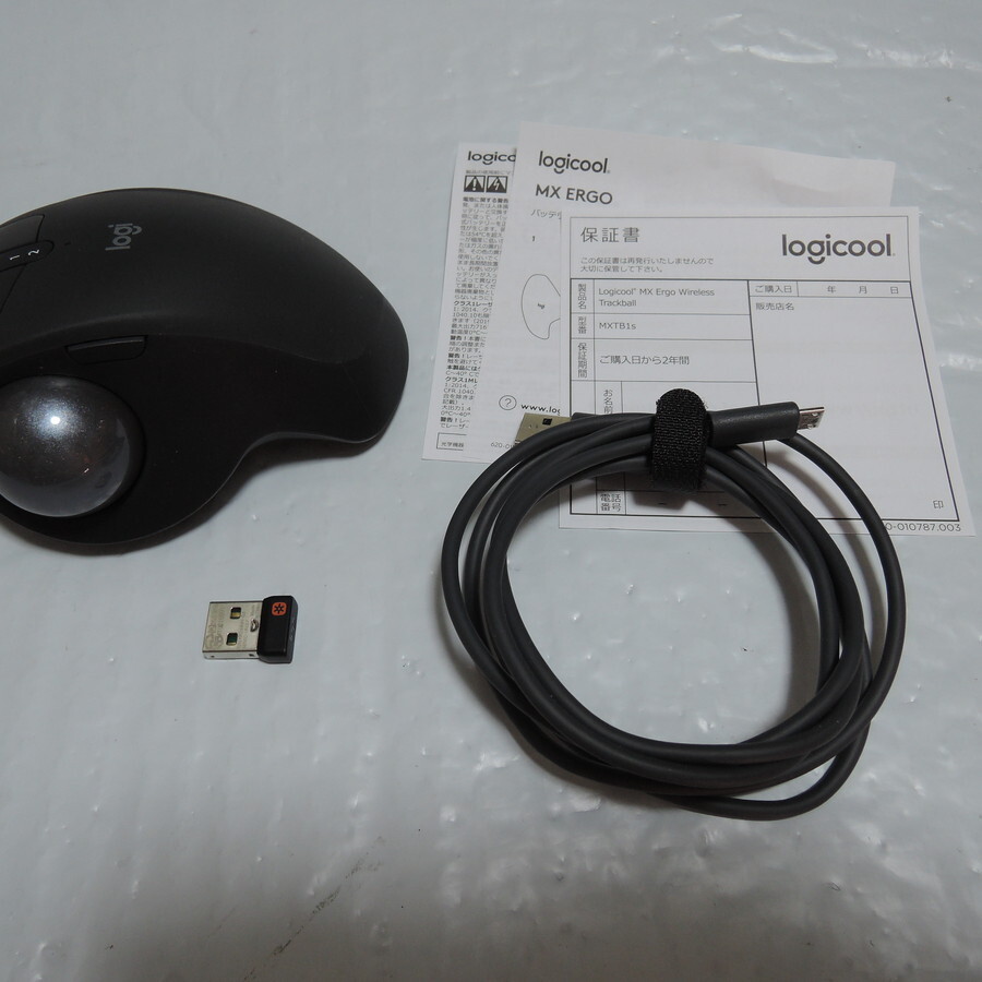 ロジクール Wireless Trackball MX ERGO MXTB1s