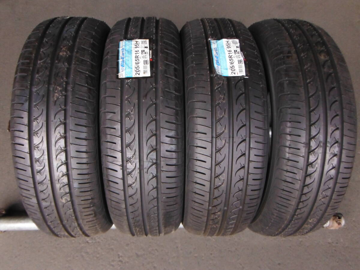 YN794　送料無料! 新品処分! 【4本SET総額29,800円!】 205/65R16 ヨコハマ ブルーアース AE-01F BluEarth AE01F 205/65/16 205/65-16_画像1