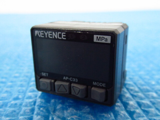 KEYENCE キーエンス 正圧タイプ AP-C33 MPa 超小型デジタル圧力センサ 管理24D0512E_画像2