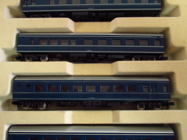 KATO カトー 20系 ブルートレイン カニ211 寝台列車 6両セット Nゲージ 鉄道模型 管理24D0514C_画像3