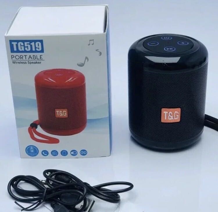 [1 jpy ] new goods T&G Bluetooth wireless speaker black height sound quality camp outdoor travel sport indoor field portable deep bass 