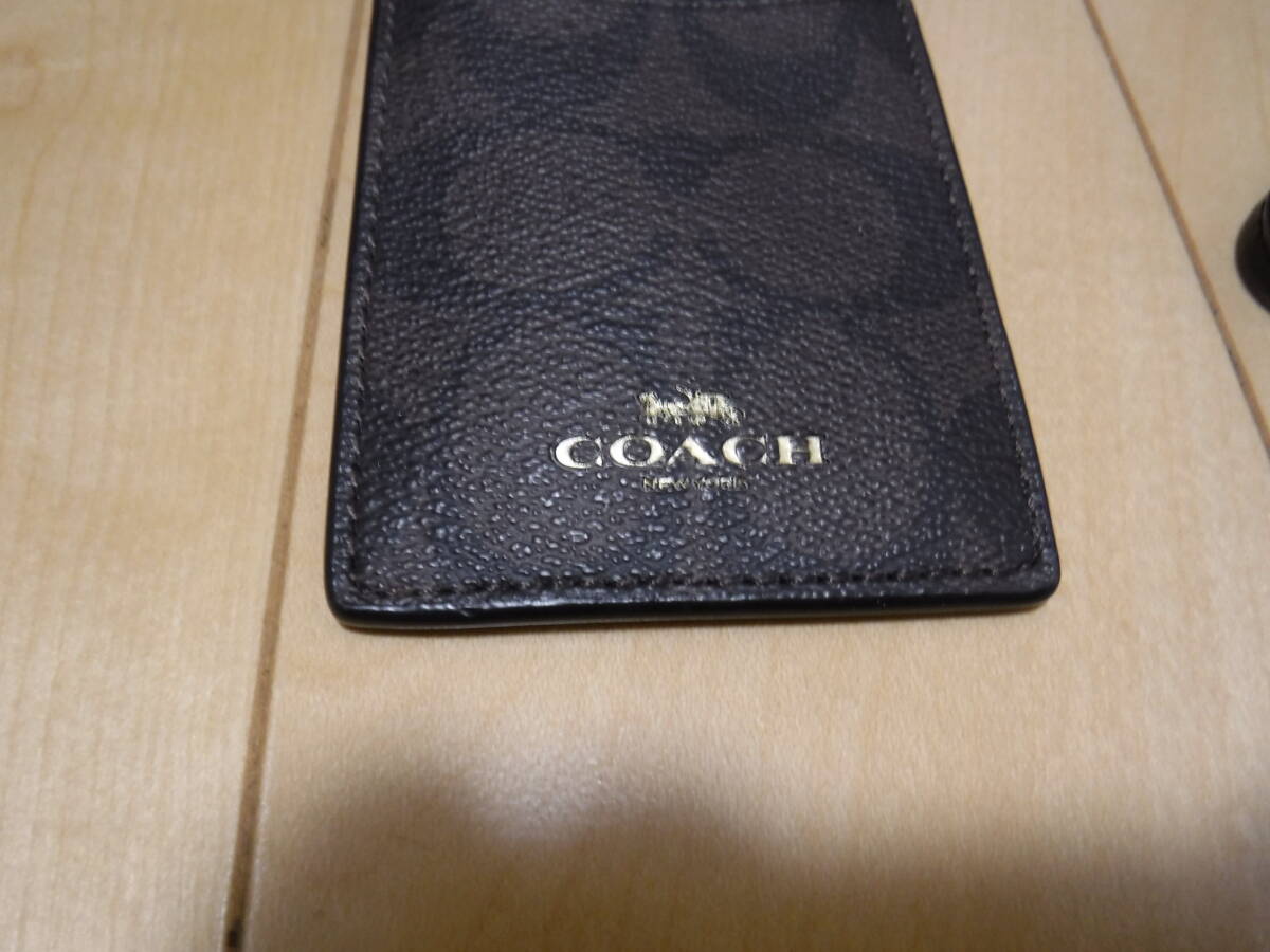 COACH コーチ カードケース パスケース 定期入れの画像3