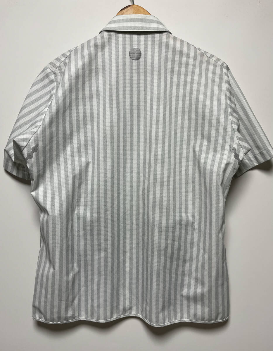 アルクフェニックス クランクシャツ M グレーストライプ alk phenix crank shirt S/S /COOL DOTSの画像3