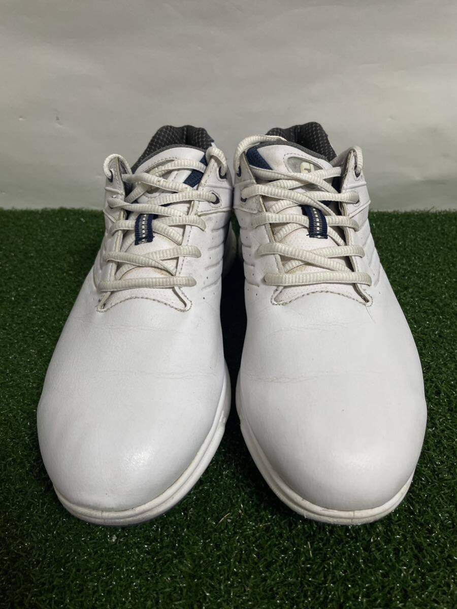 Footjoy foot Joy ARC SL 59701J 26.5cm W spike less golf shoes white navy 