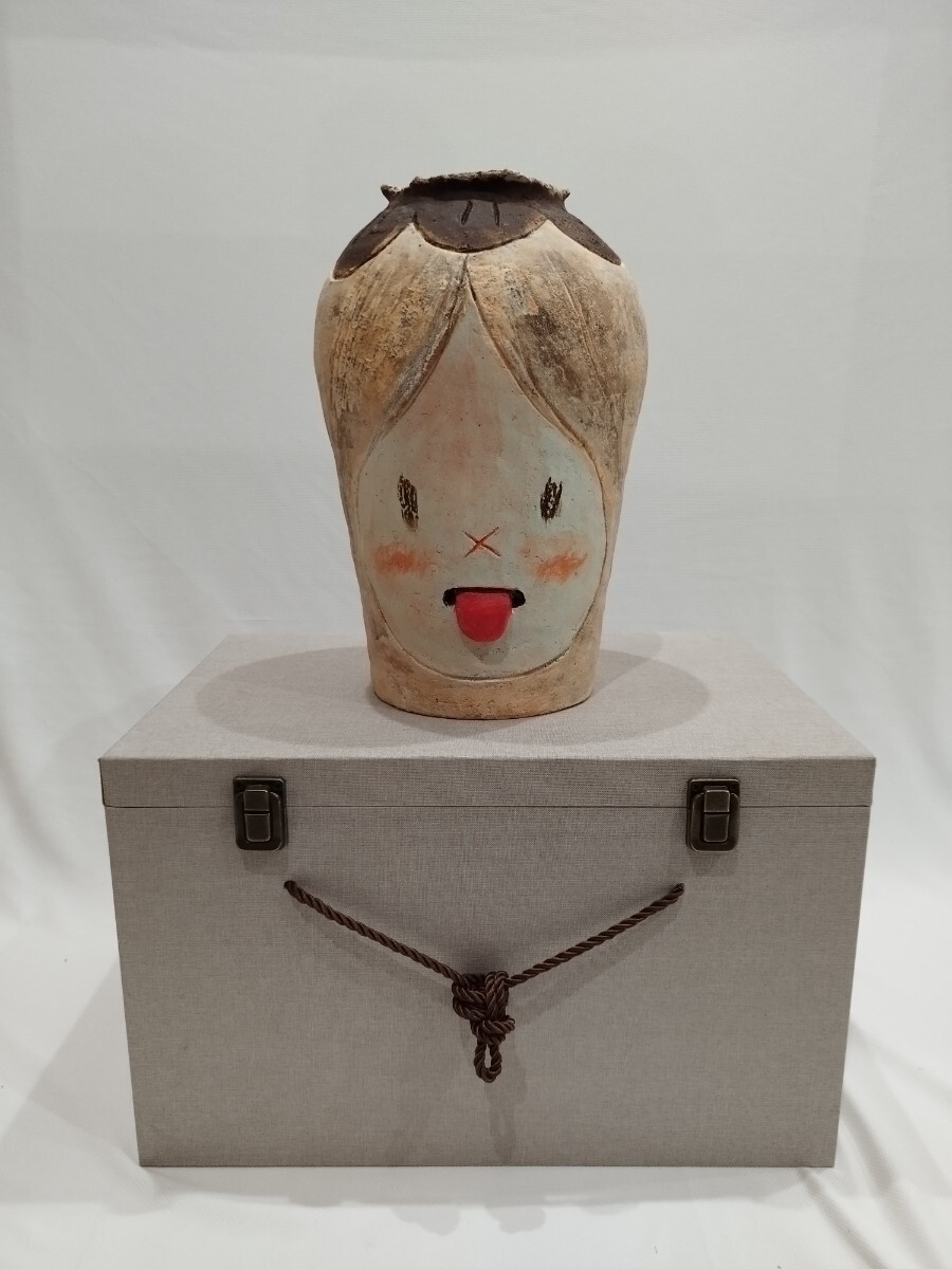 【模写】奈良美智 Yoshitomo Nara Untitled Ceramic 30cm_画像2